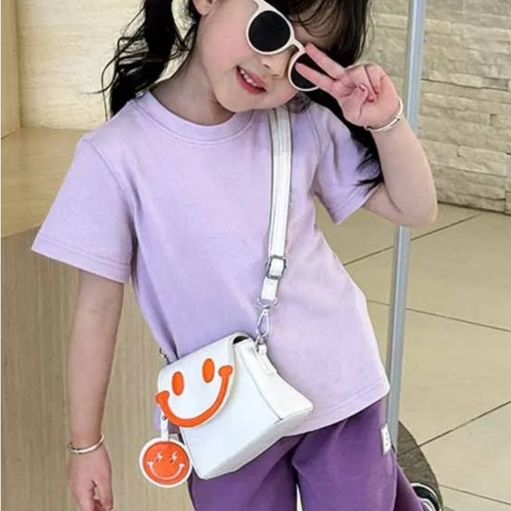 White Smiley Bag